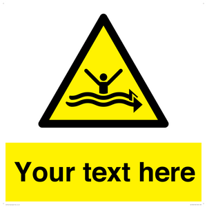 Custom Warning strong currents